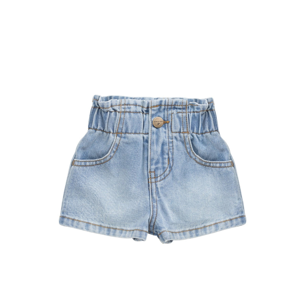 Kora Short || Antique Blue