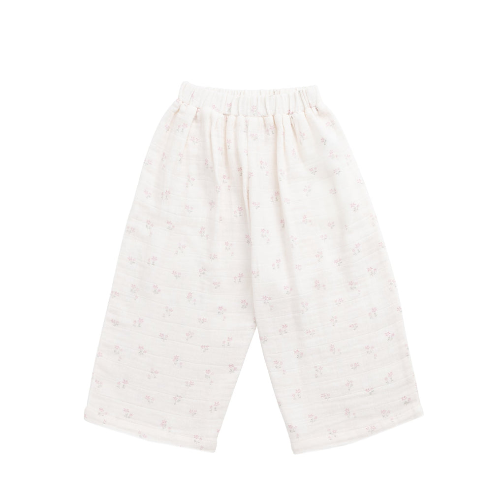 Organic Cotton Muslin Odette Pant || Pauline Pink