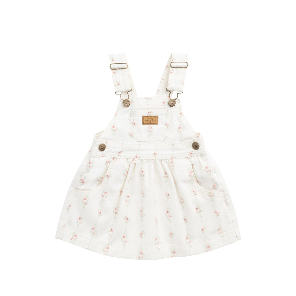 Norah Overall Dress || Rose Trail