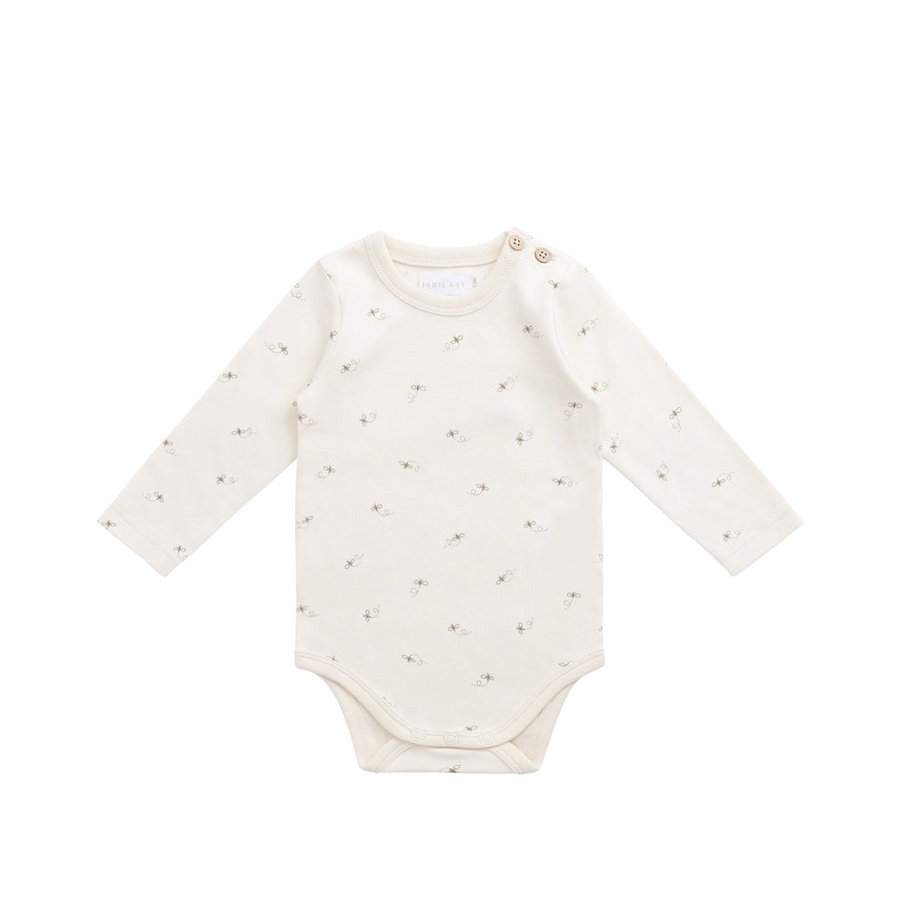 Organic Cotton Fernley Bodysuit || Bumblebees