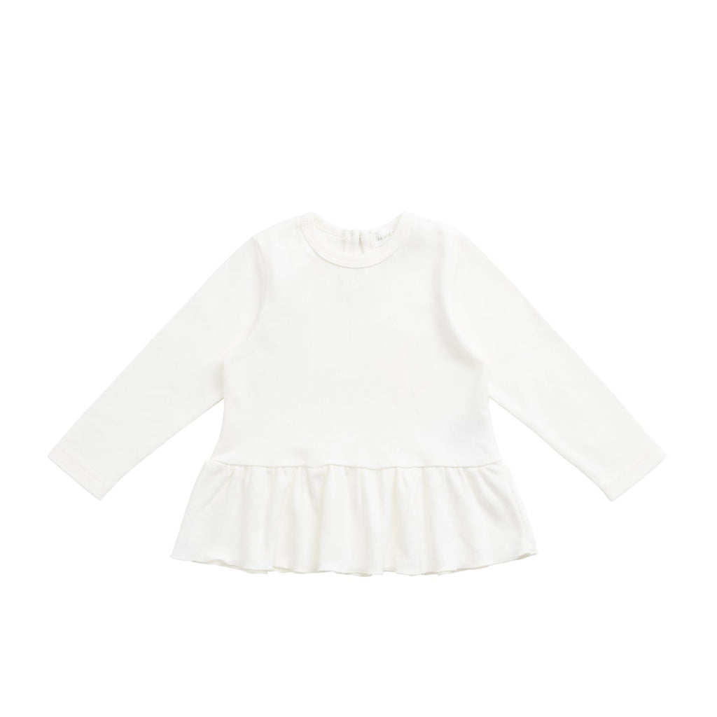 Pima Cotton Bailey Top || Parchment