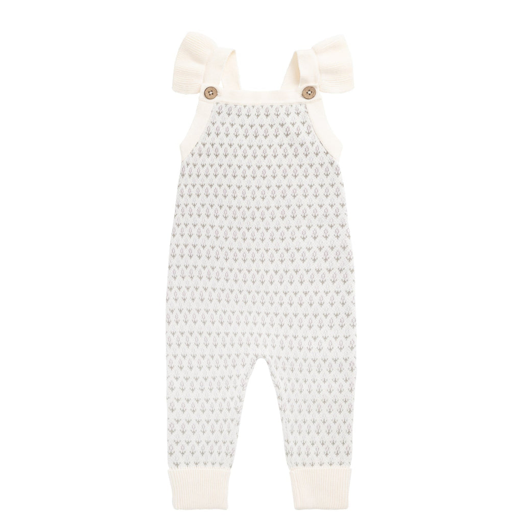 Savannah Jacquard Onepiece || Sheer Pink