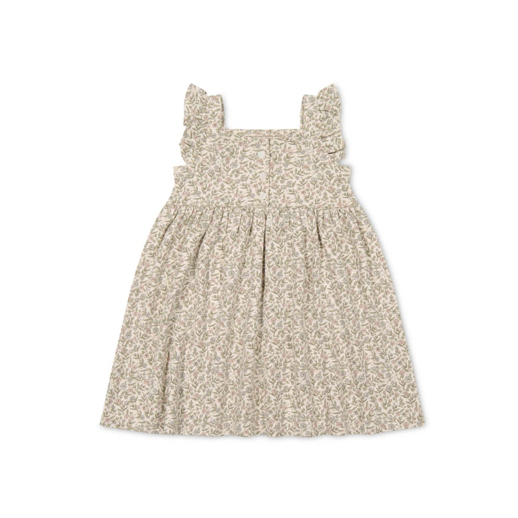 Organic Cotton Sienna Dress || Ariella Eggnog