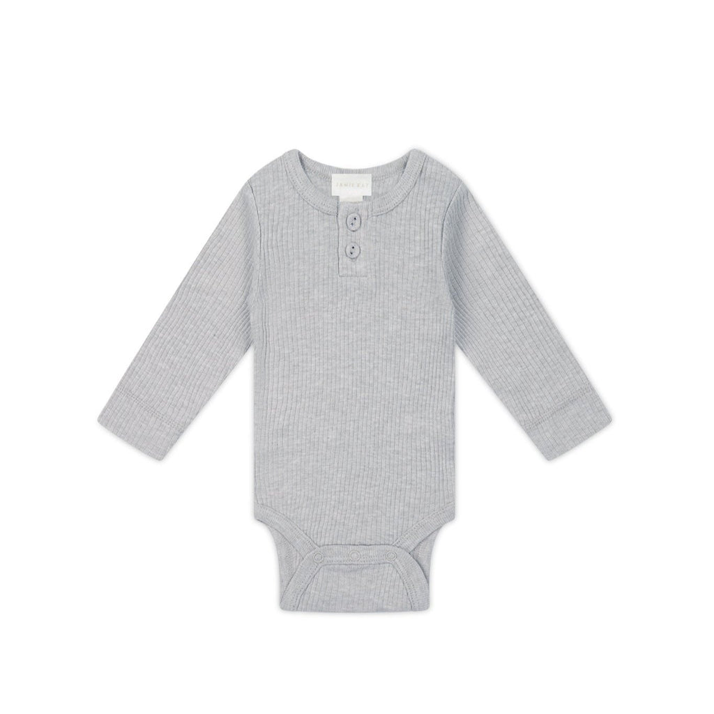 Organic Cotton Modal Long Sleeve Bodysuit || Icicle Marle