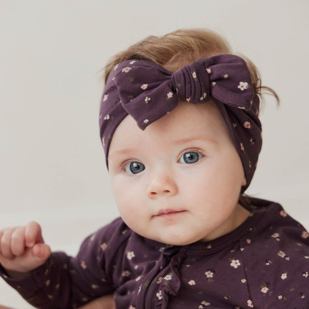 Organic Cotton Headband || Golden Huckleberry