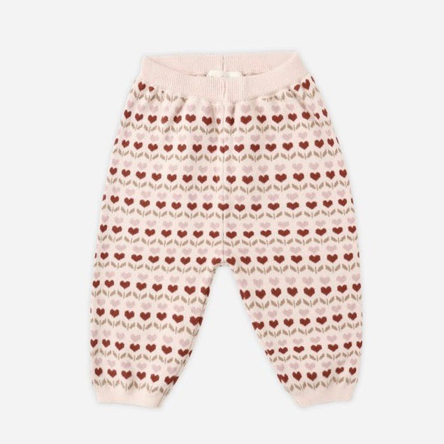 Knit Pant || Ruby Hearts