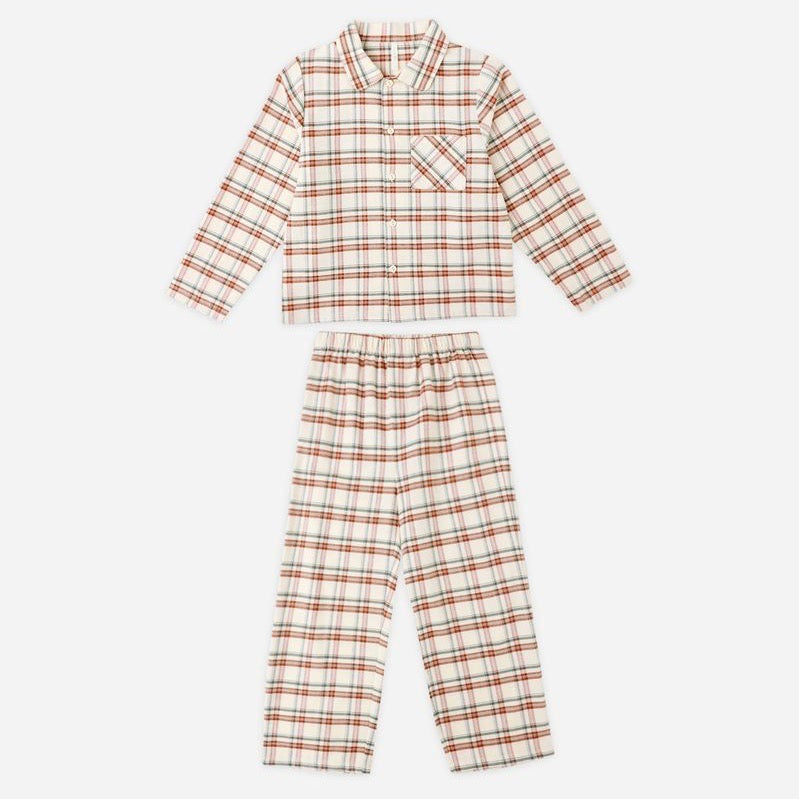 Long Sleeve Pajamas || Holiday Flannel