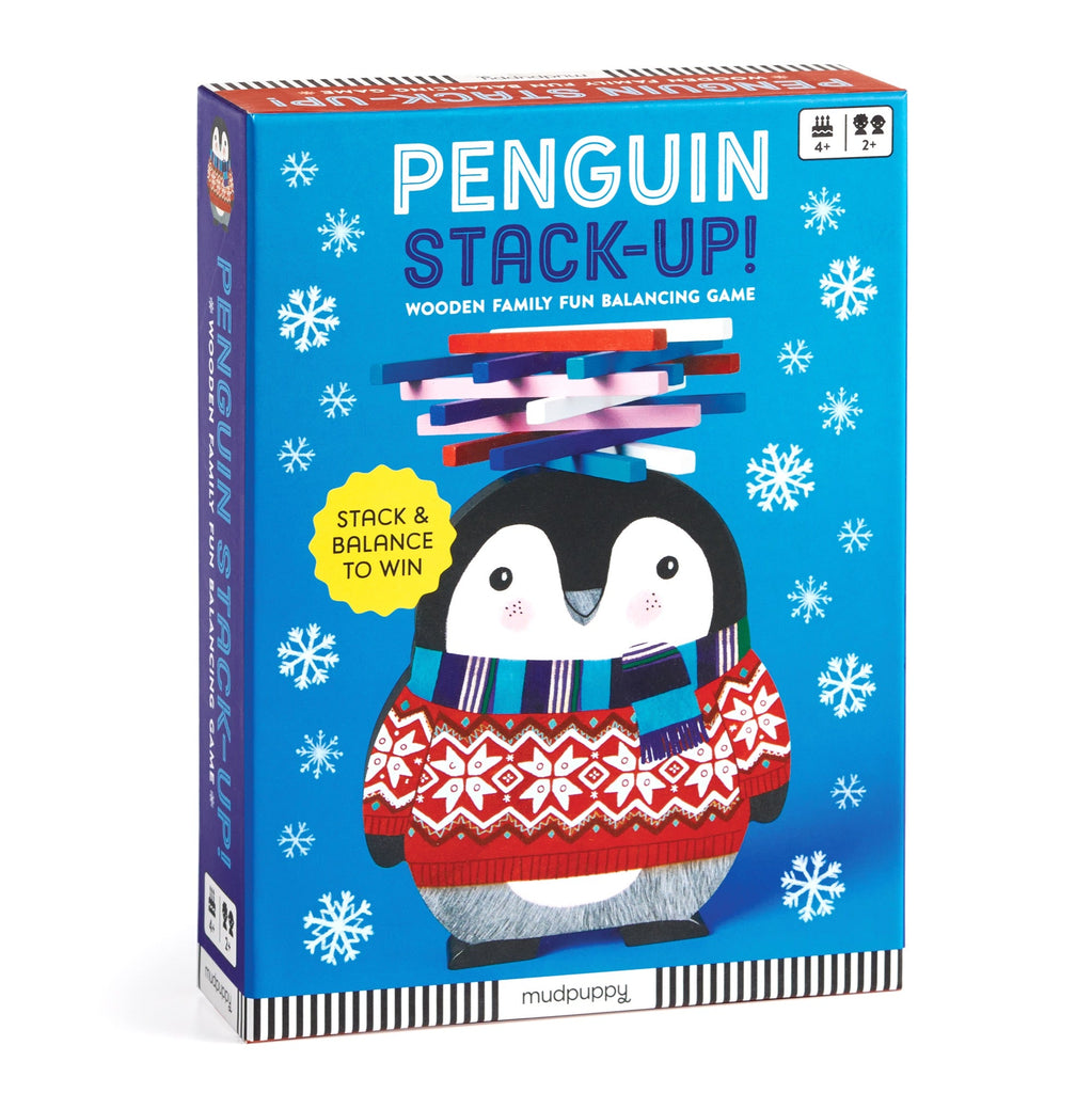 Penguin Stack-up! Wooden Balancing Game