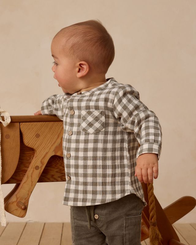 Milo Shirt || Forest Check