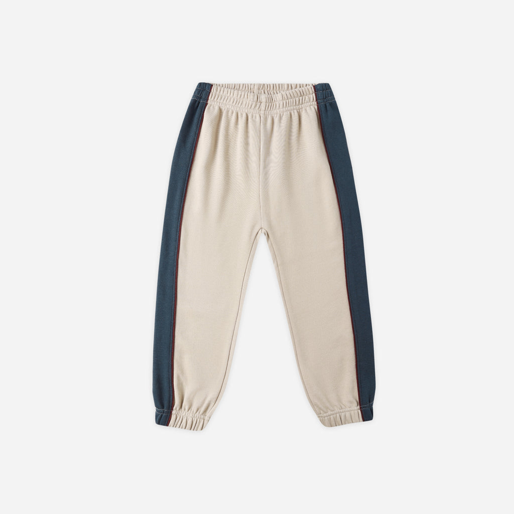 Paneled Sweatpant || Stone