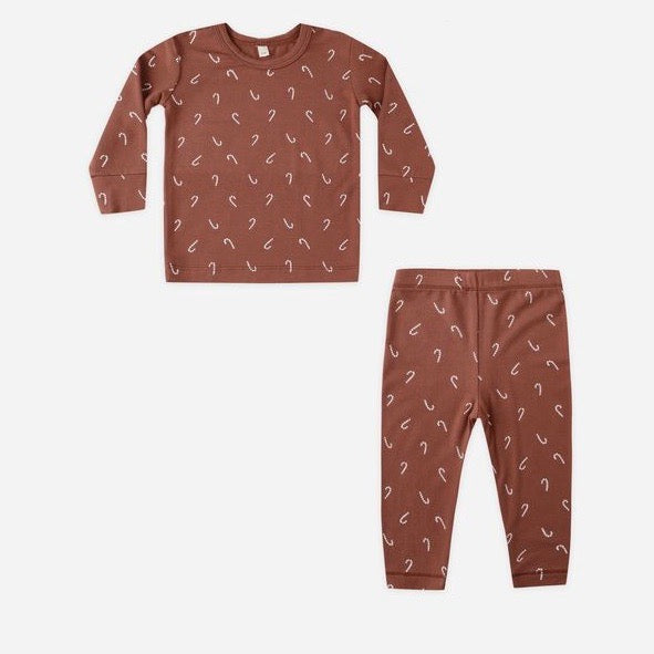 Bamboo Pajama Set || Candy Canes