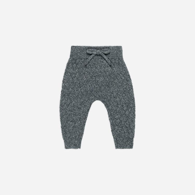 Knit Pant || Heathered Indigo