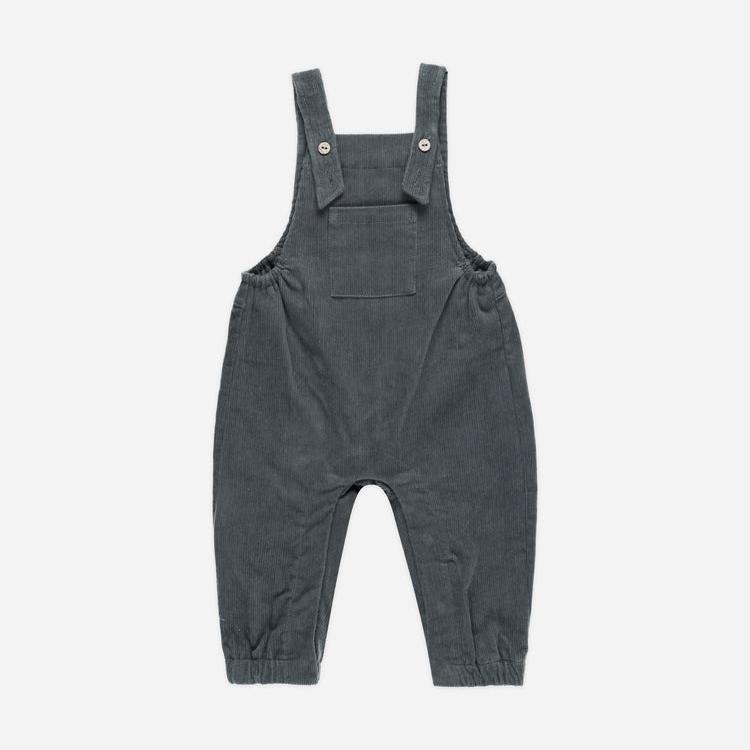 Corduroy Baby Overalls || Navy