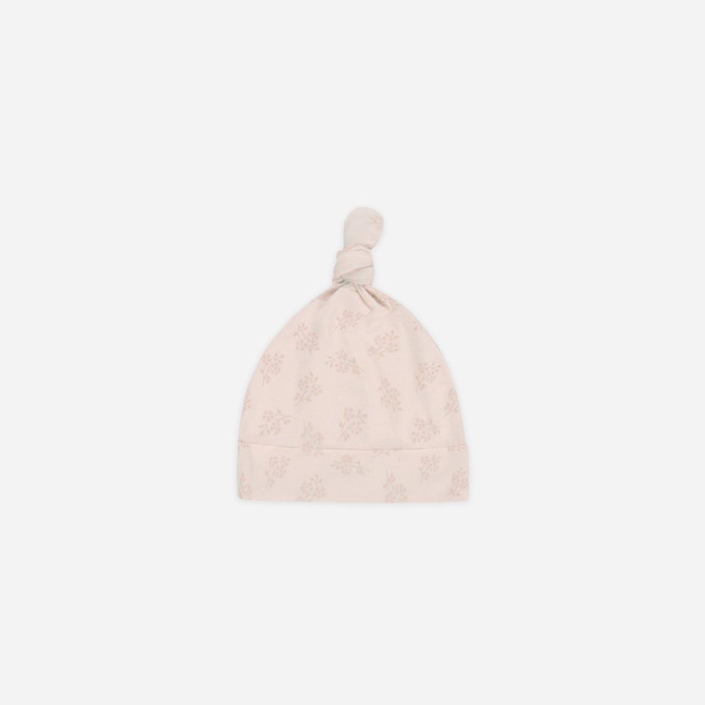 Knotted Baby Hat || Pink Blossom