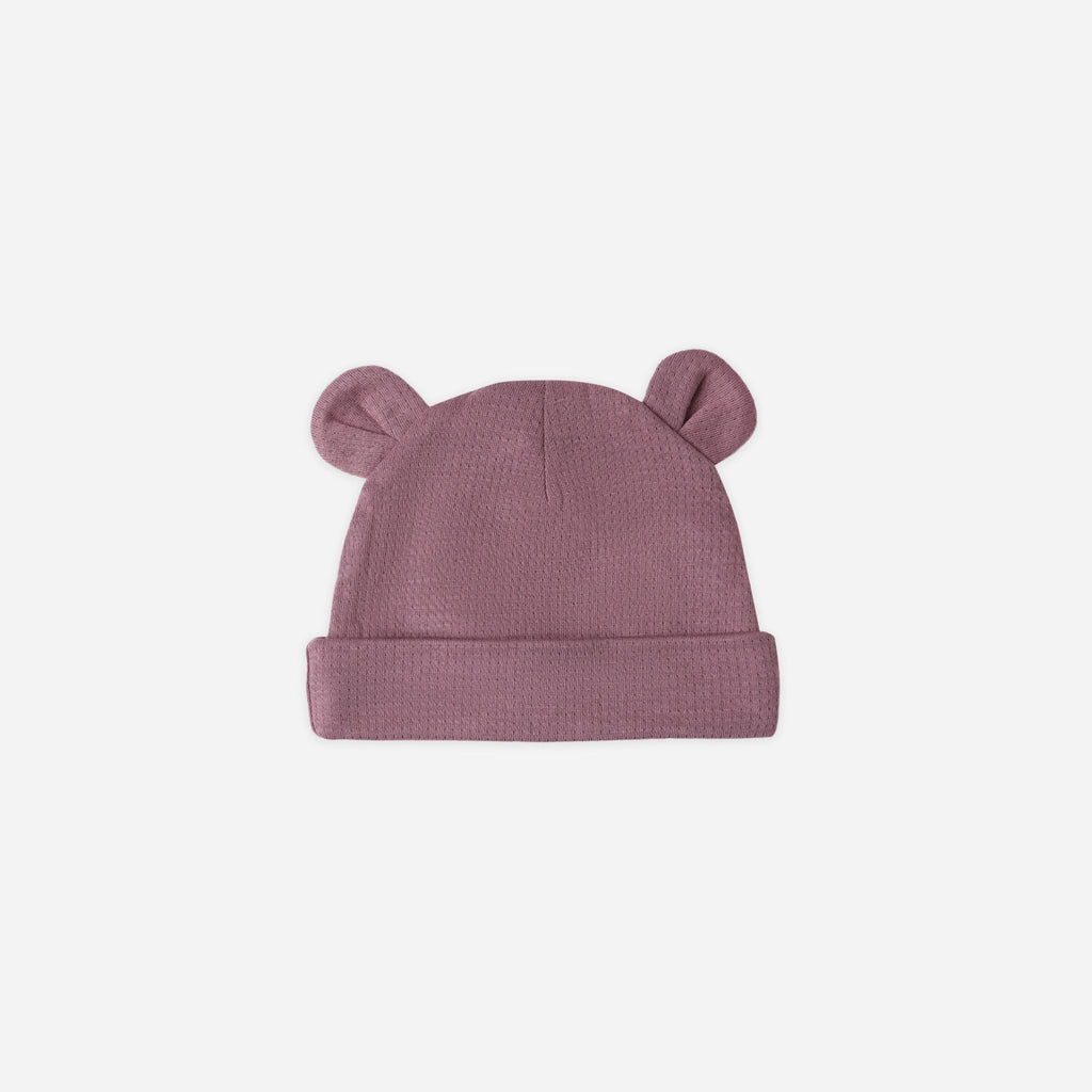 Baby Bear Beanie || Mulberry