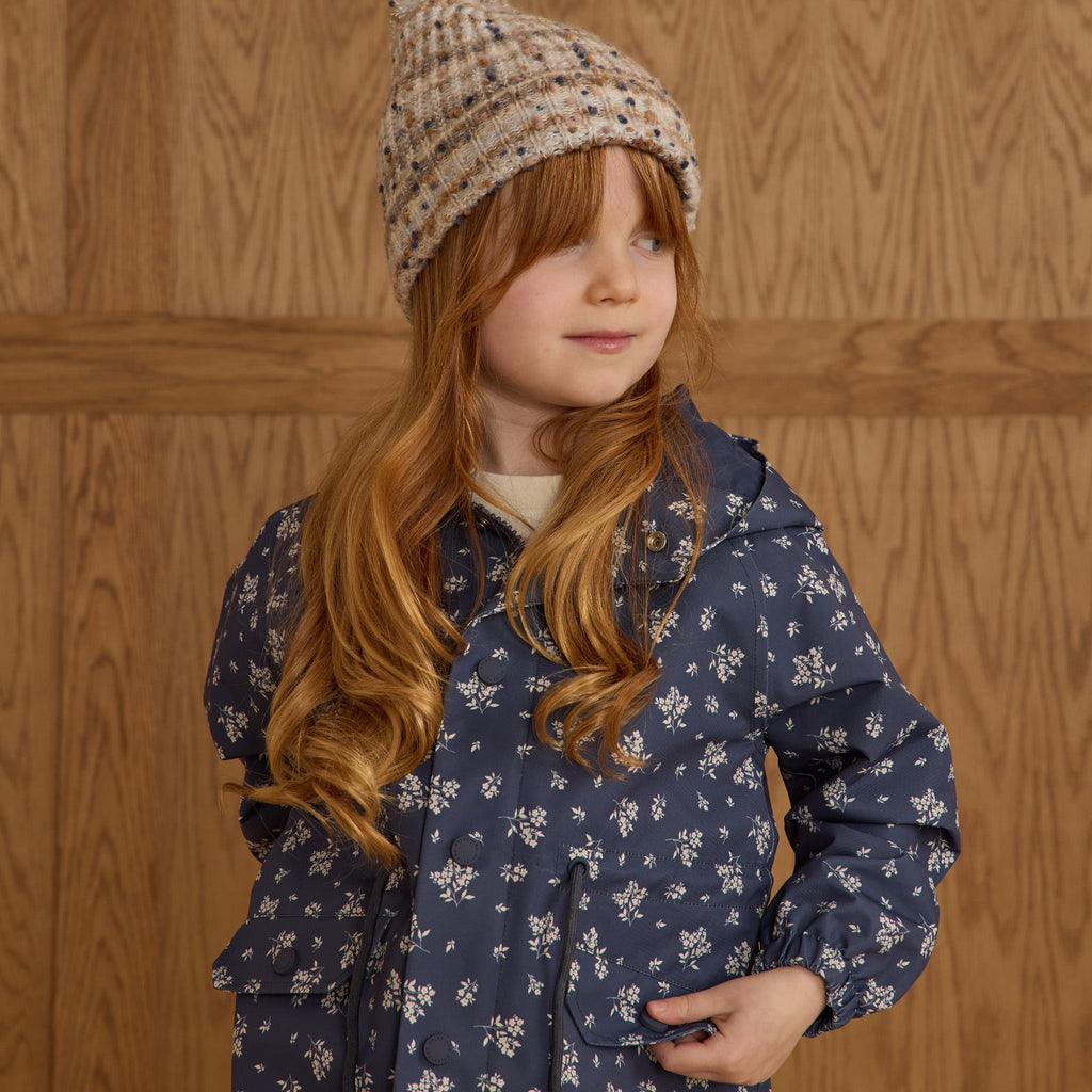 Raincoat || Blue Floral