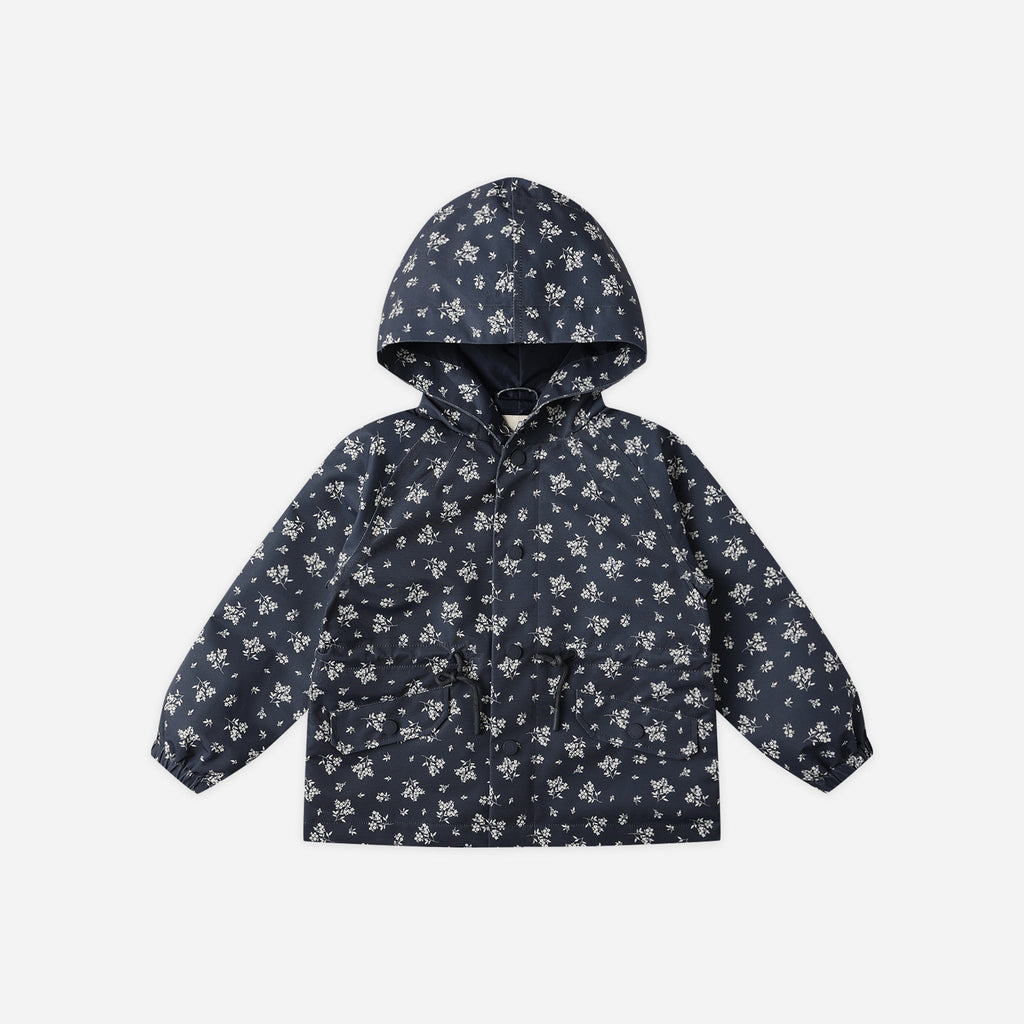 Raincoat || Blue Floral
