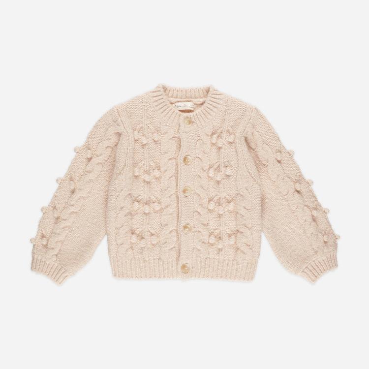 Bobble Cardigan || Shell