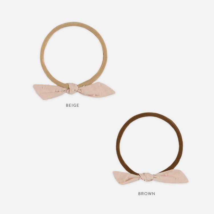 Little Knot Headband || Blush