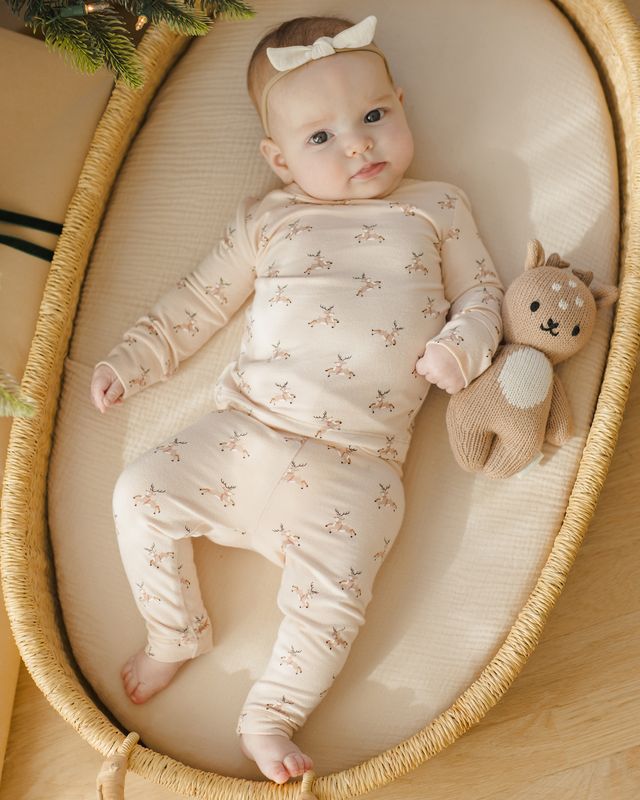 Bamboo Pajama Set || Reindeer