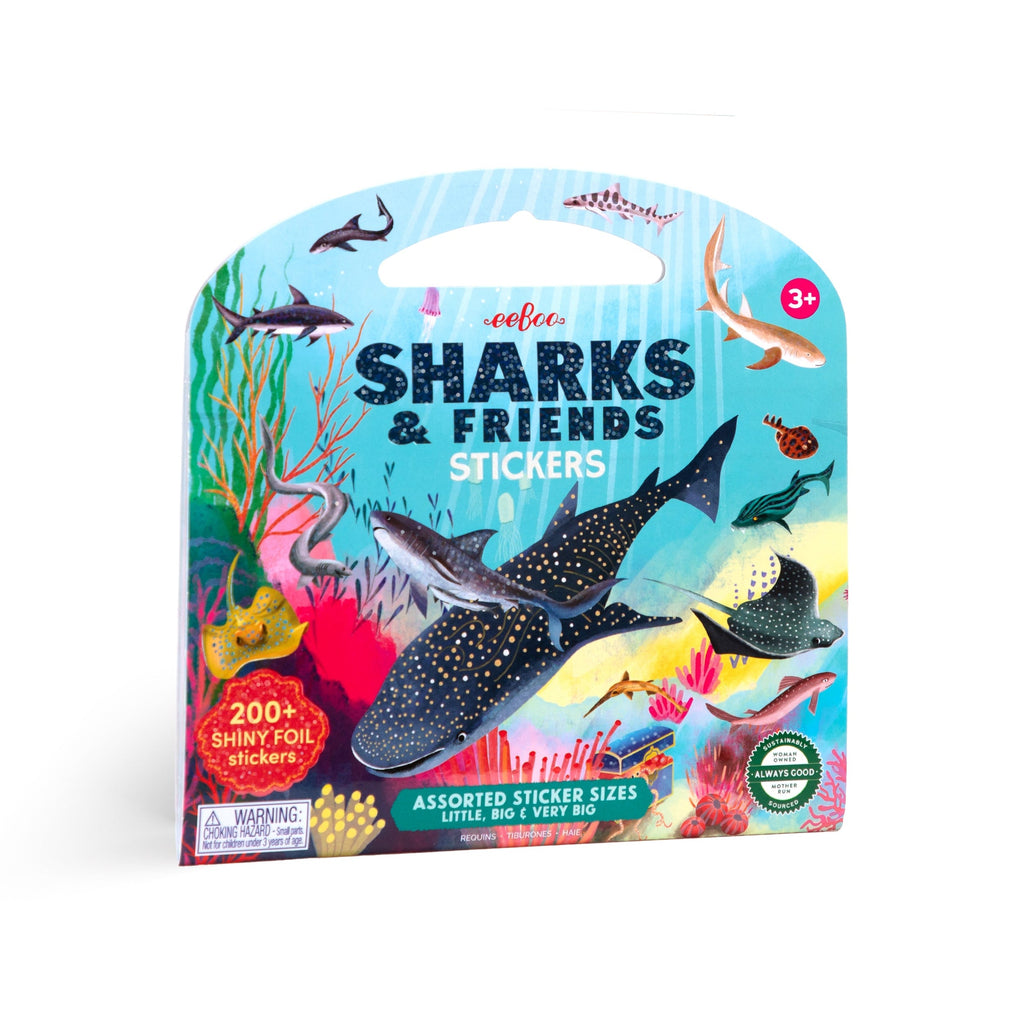 Sharks & Friends Shiny Stickers Book