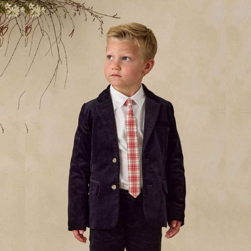 Skinny Tie || Holiday Tartan