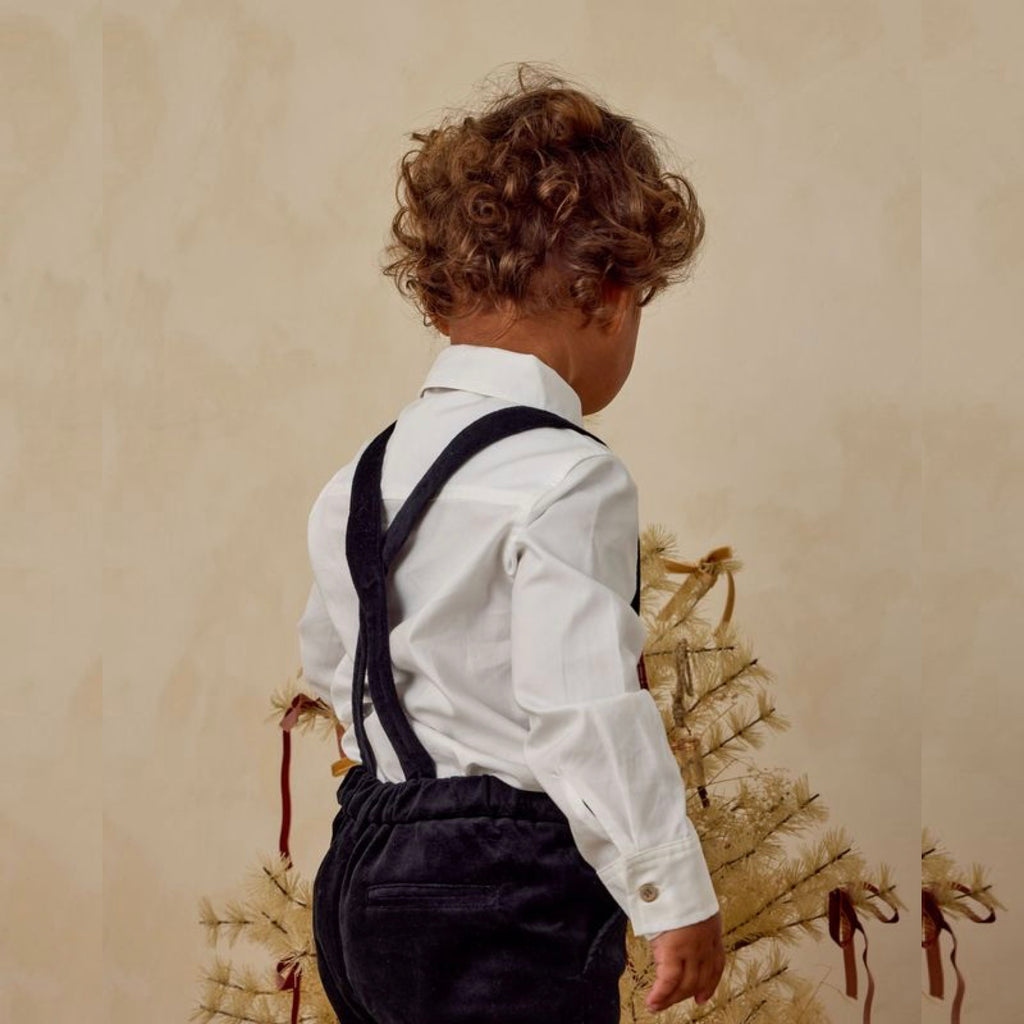 Suspender Pant || Black