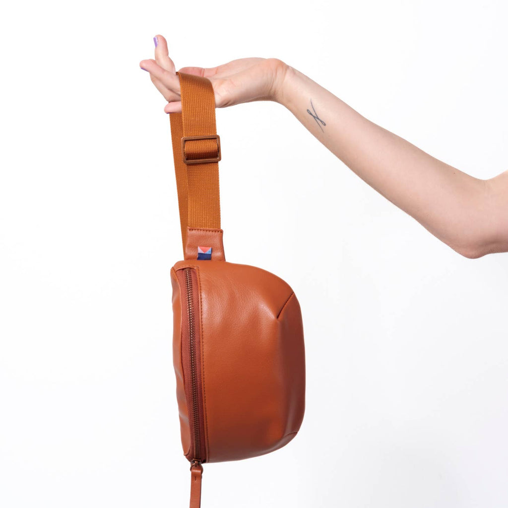 Mini Diaper Belt Bag || Vegan Leather