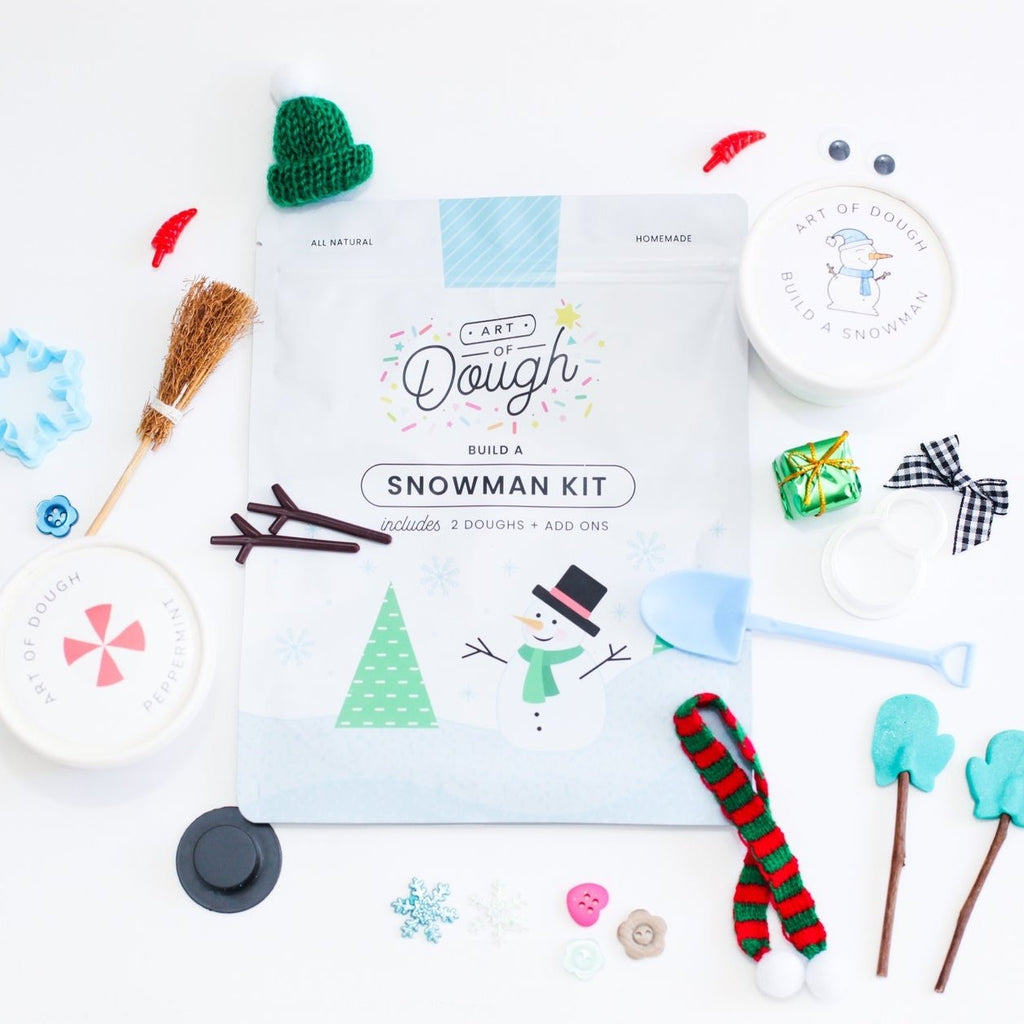 Art of Dough Build a Snowman Kit