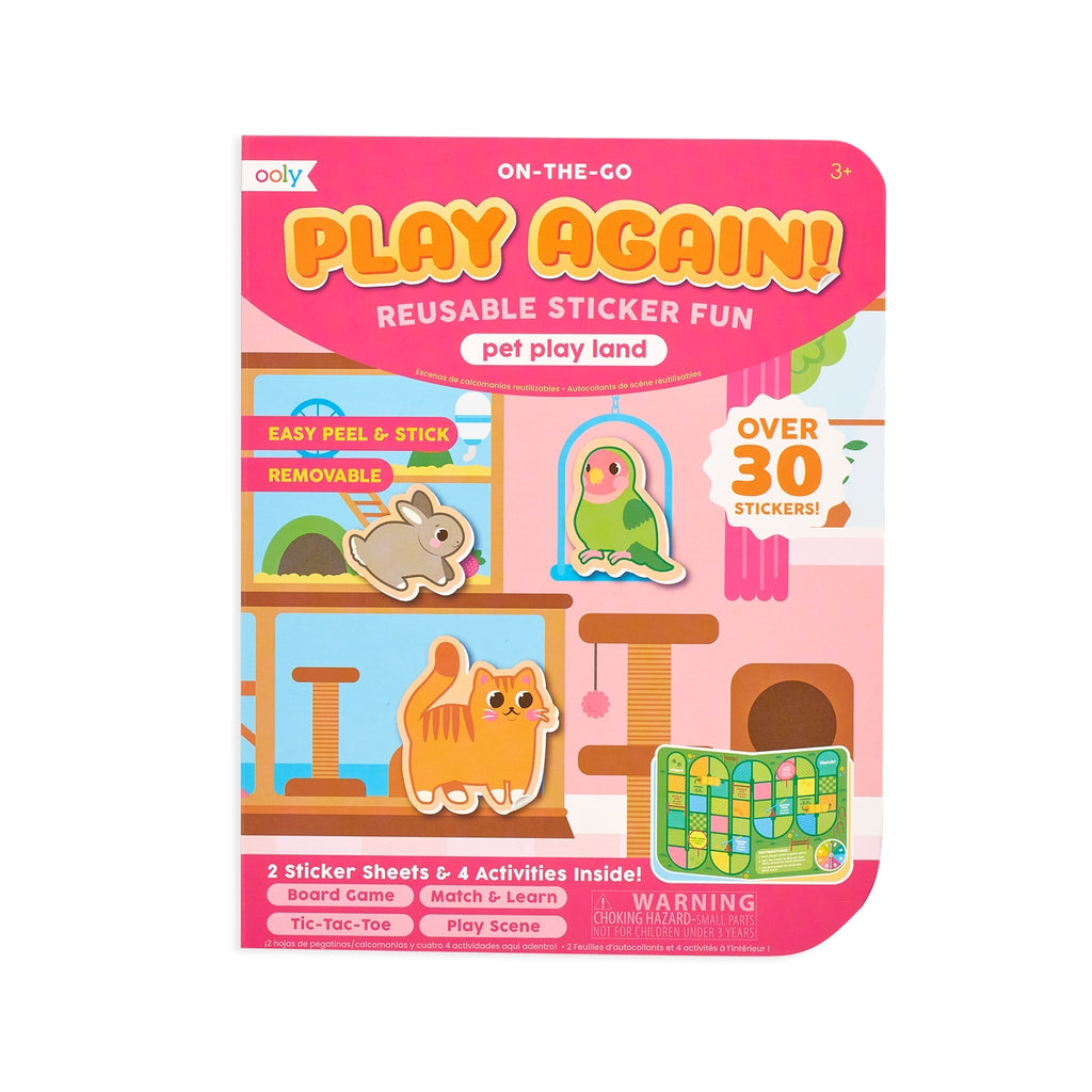 Play Again! Mini On-The-Go Activity Kit || Pet Land