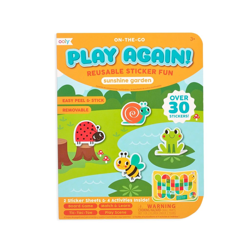 Play Again! Mini On-The-Go Activity Kit || Sunshine Garden