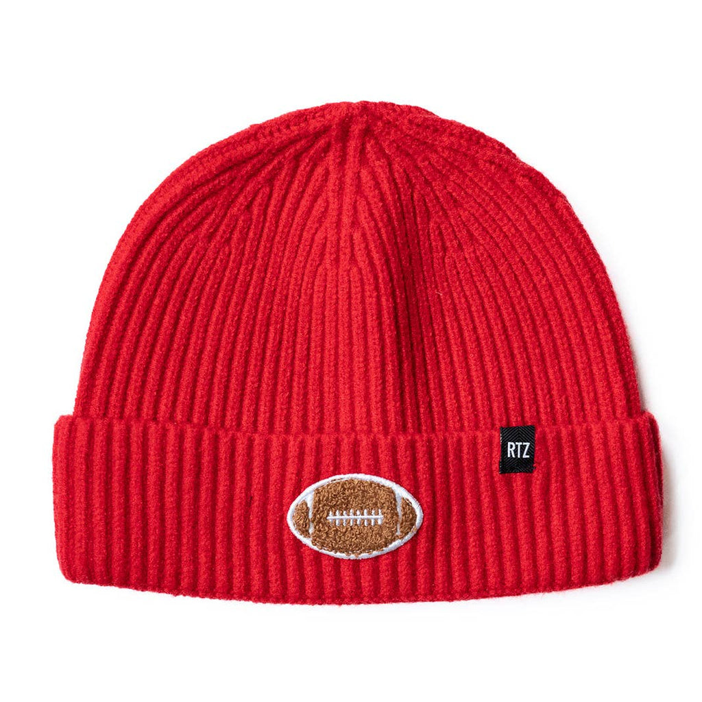 Football Beanie || Candy Apple