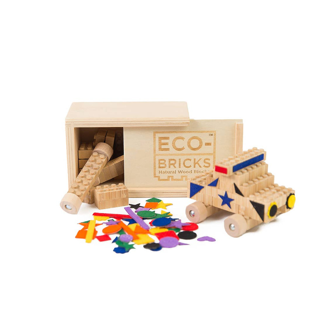 Eco-bricks Bamboo 24pc + Felt
