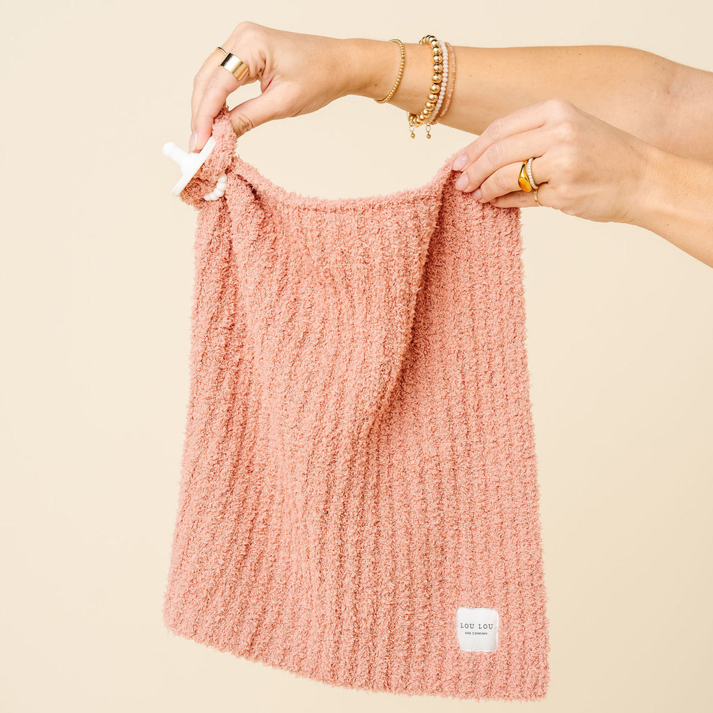 Lou Lou and Co Mini/Lovey Chenille Blanket