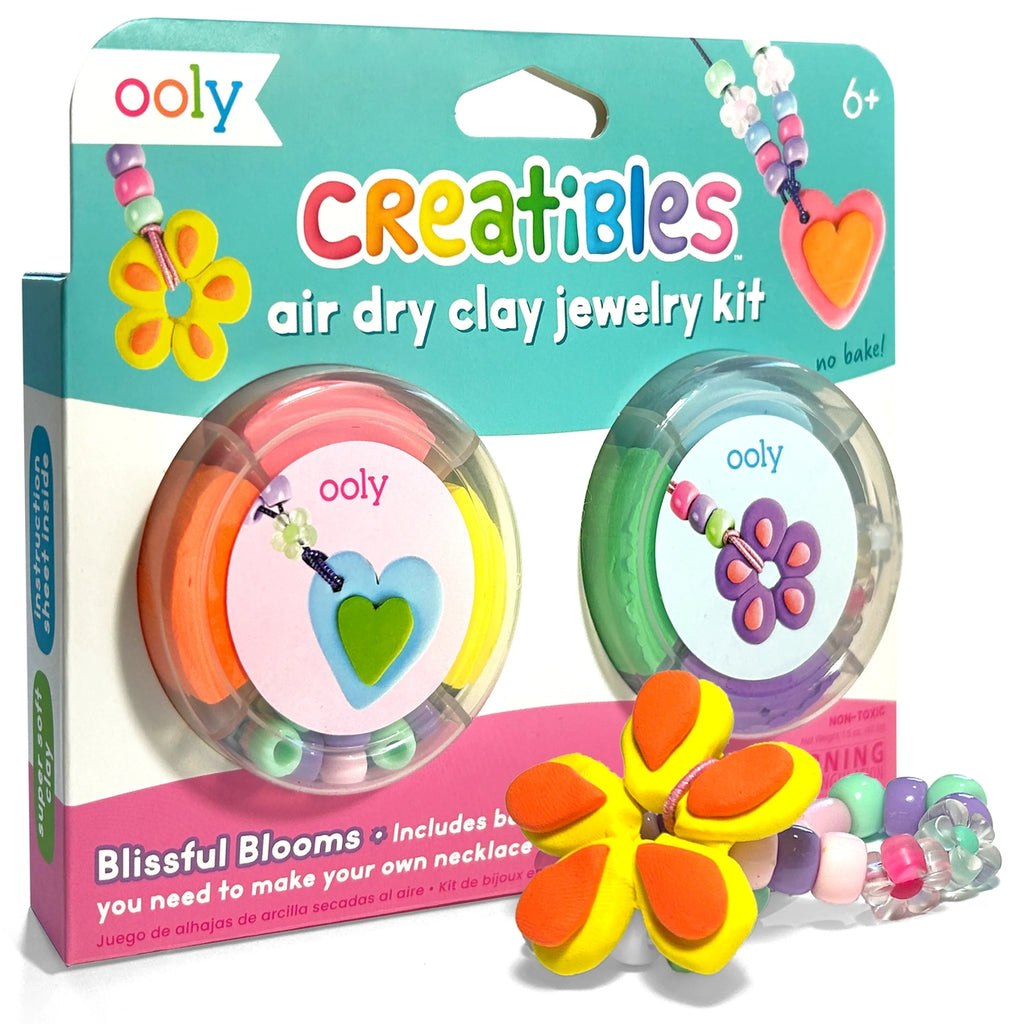 Creatibles Air Dry Clay Jewelry Kit || Blissful Bloom