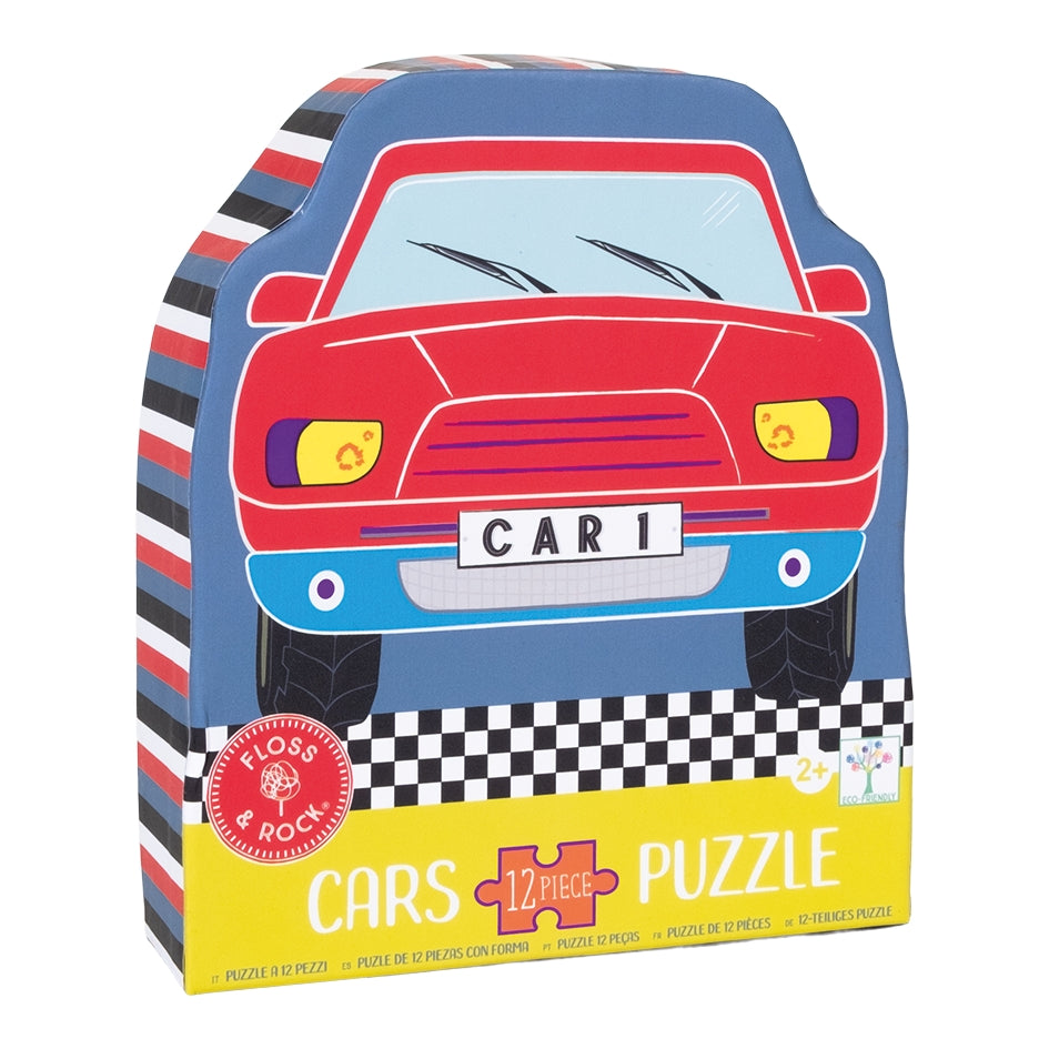 12pc Shaped Puzzle || Cars