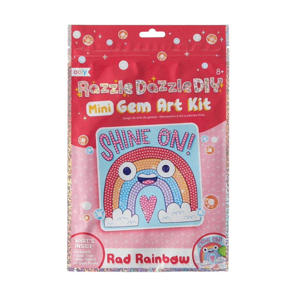 Razzle Dazzle D.I.Y. Mini Gem Art Kit || Rad Rainbow