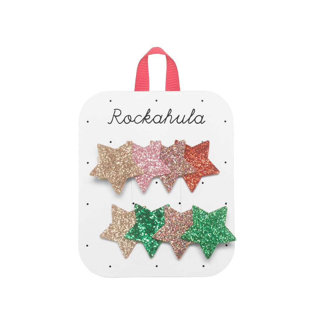 Jolly Glitter Clips