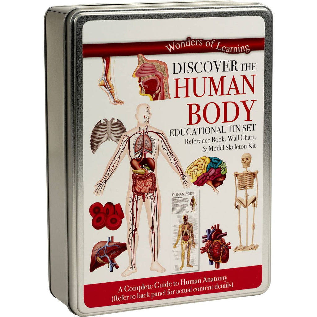 Wonders of Learning Tin Set || Human Body