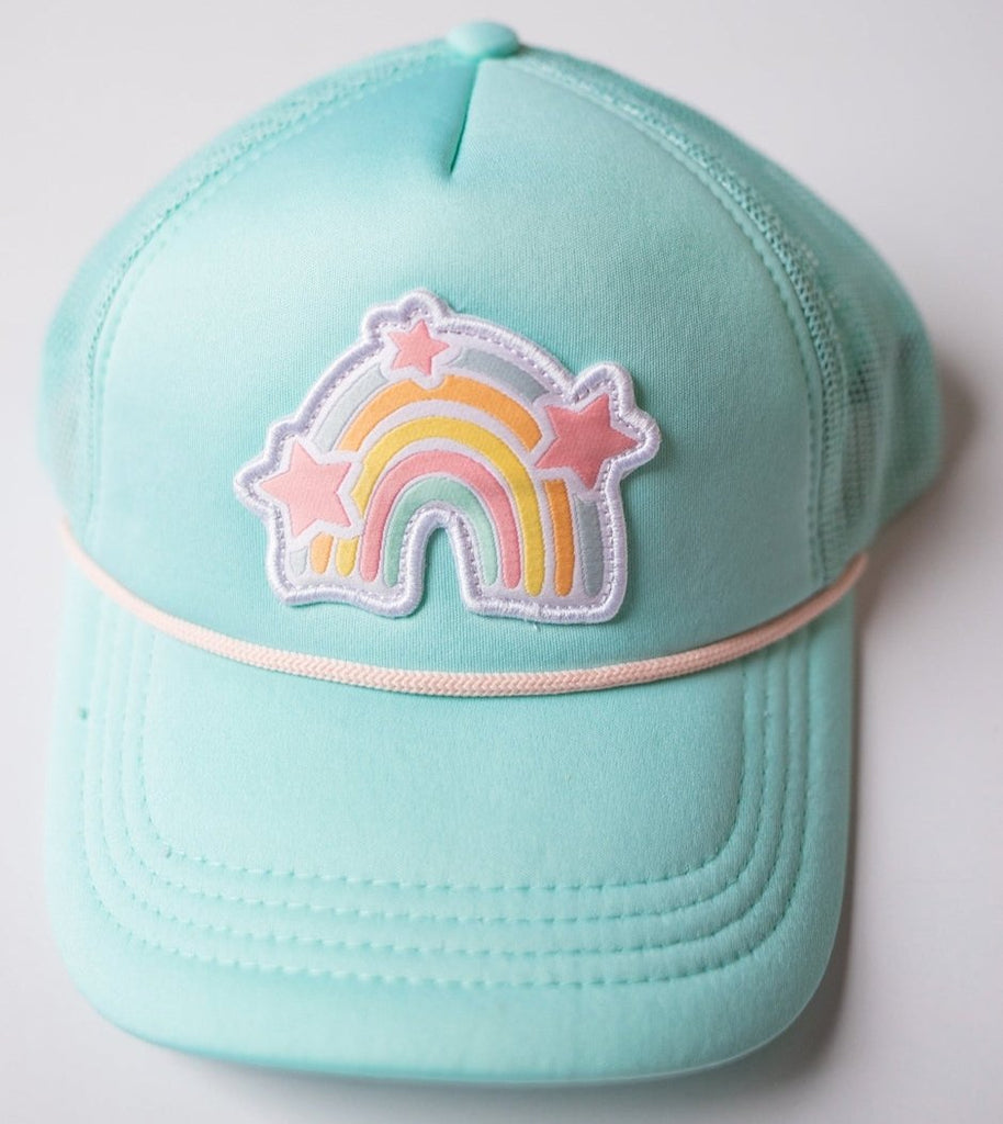 Rainbow Patch Trucker Hat