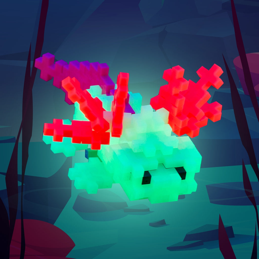 Plus-Plus Tube || Axolotl