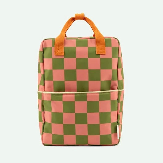 Large Backpack || Farmhouse|| Checkerboard