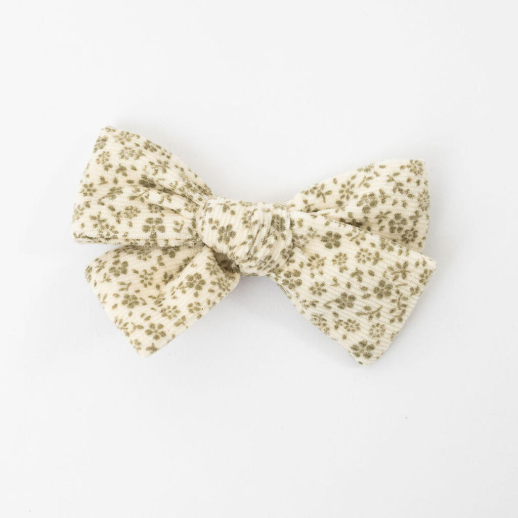 Knotted Bow || Olive Blooms