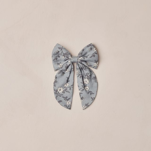 Everly Bow || French Blue Floral