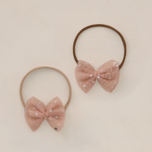 Flutter Tulle Headband || Rose