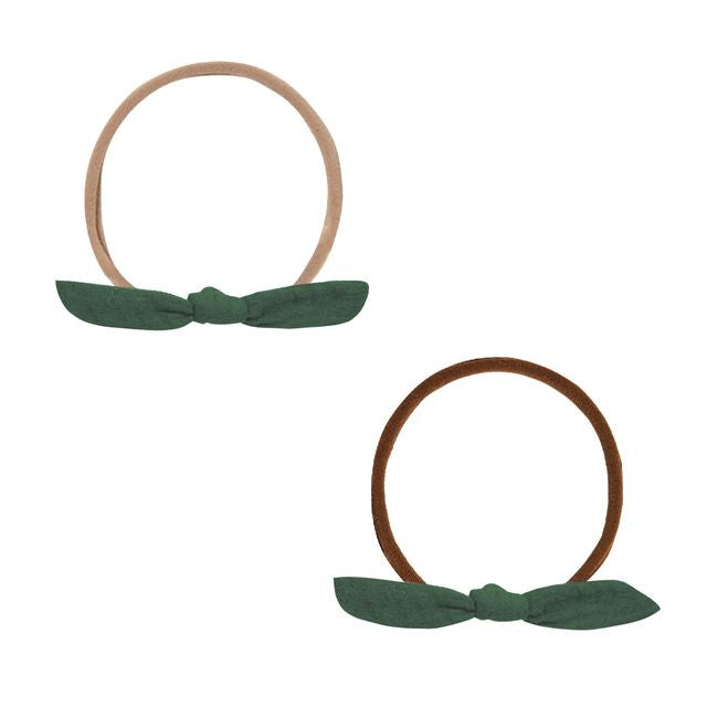 Little Knot Headband || Green