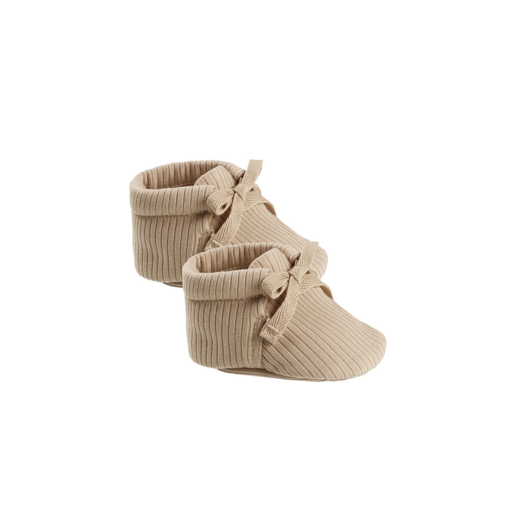 Baby Booties || Latte