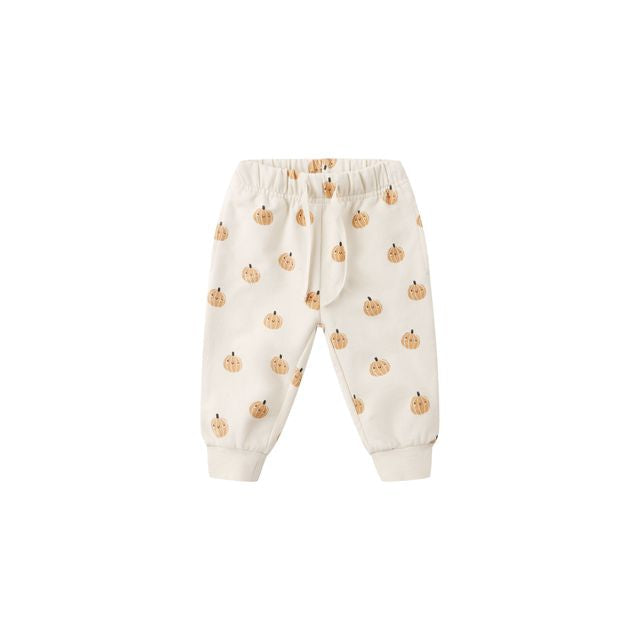 Relaxed Fleece Sweatpants || Smiley Pumpkins