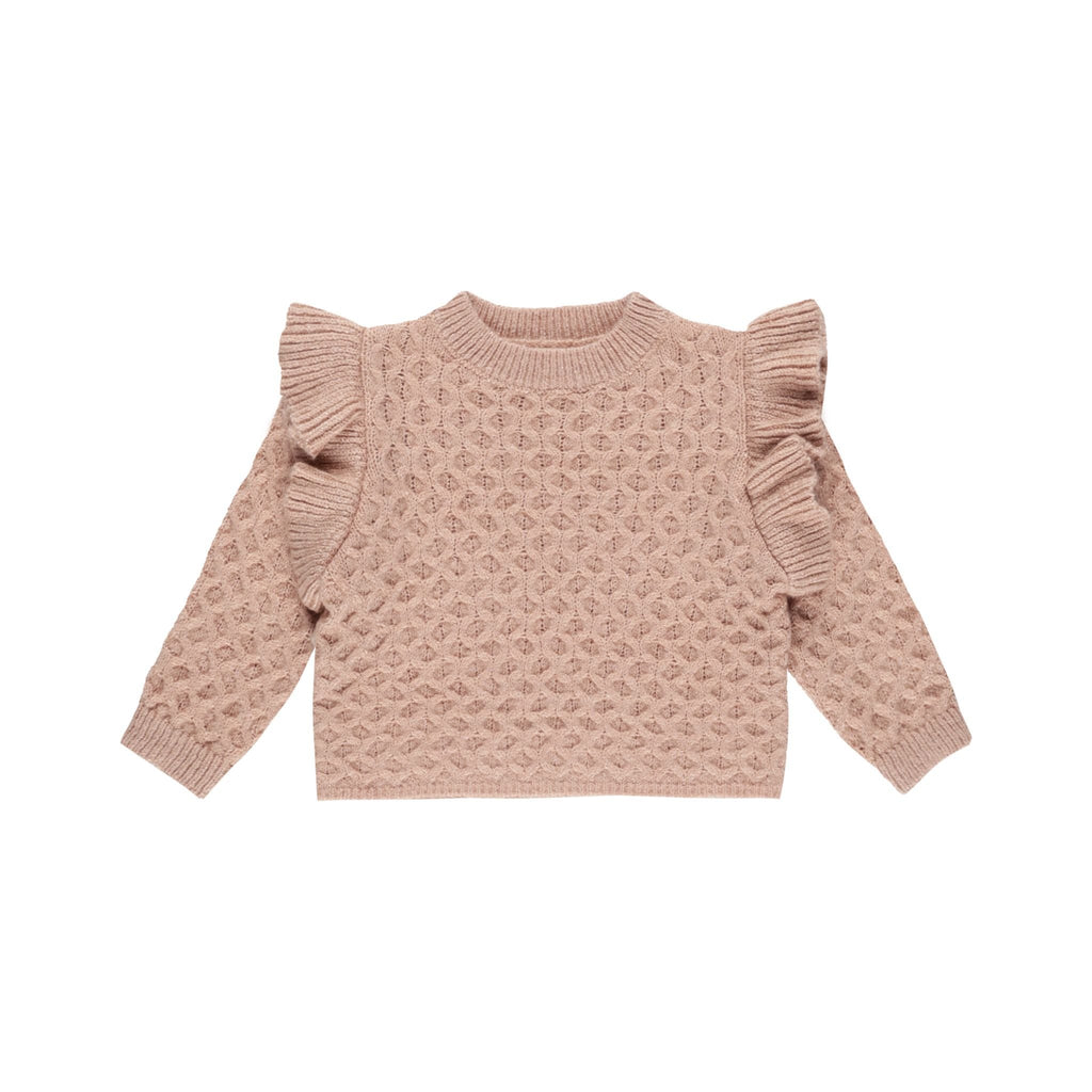 La Reina Sweater || Rose