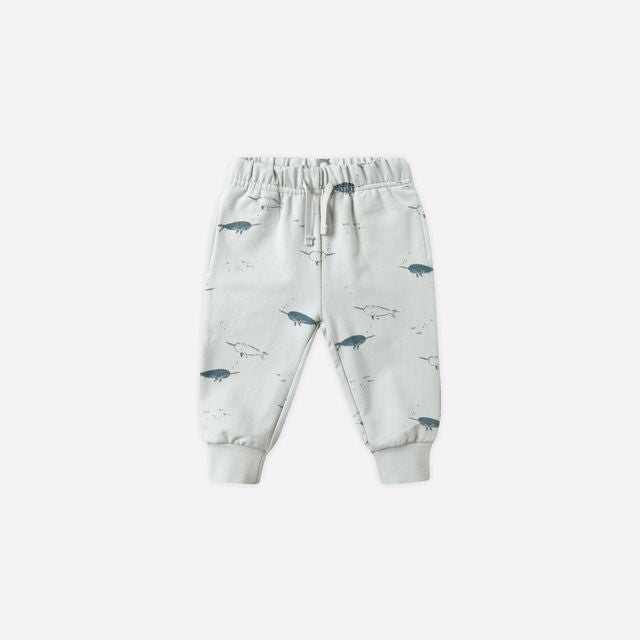Relaxed Fleece Sweatpants || Narwhals